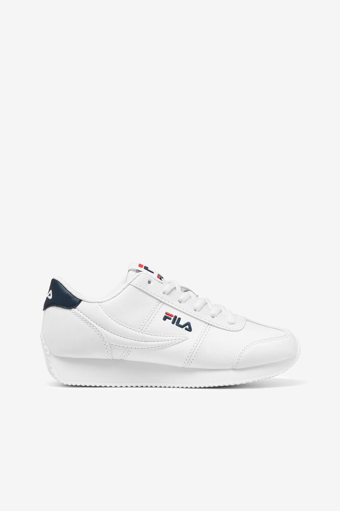 Fila Trainers Womens White Province - Ireland 98530-JTGD